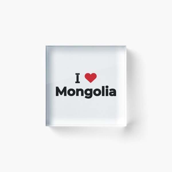 Item preview, I love Mongolia designed and sold by Moyanana.