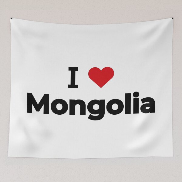 Item preview, I love Mongolia designed and sold by Moyanana.