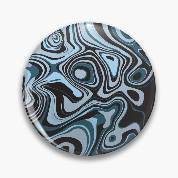 Item preview, Long Winter Night Abstract Liquid Pattern designed and sold by CorvusNyx.
