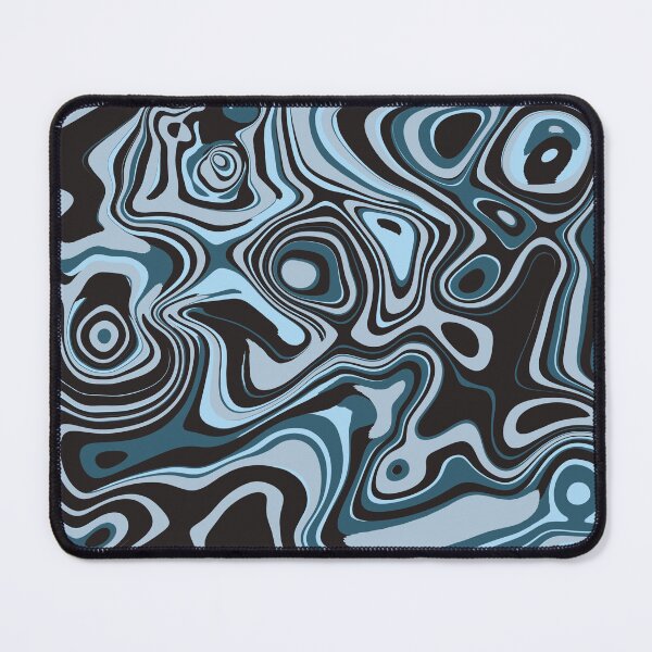 Item preview, Long Winter Night Abstract Liquid Pattern designed and sold by CorvusNyx.