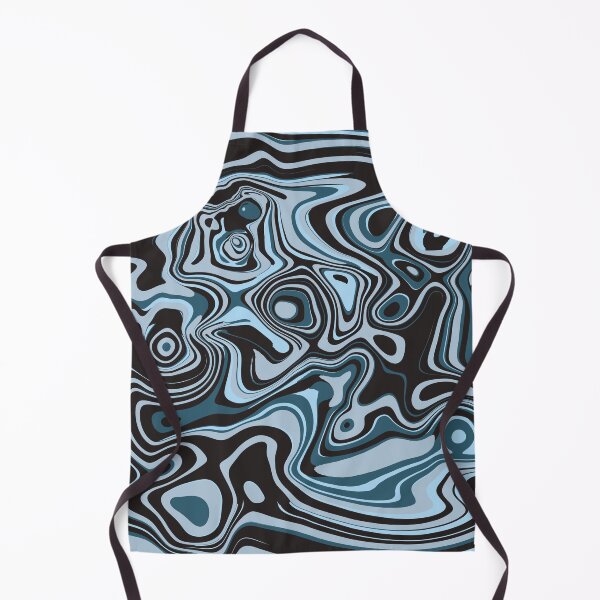 Item preview, Long Winter Night Abstract Liquid Pattern designed and sold by CorvusNyx.