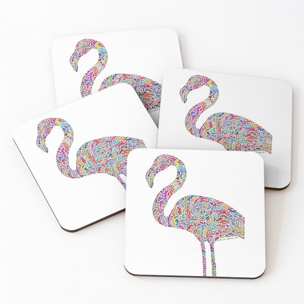 Item preview, Flamingo (multicolor) designed and sold by aureliart66.