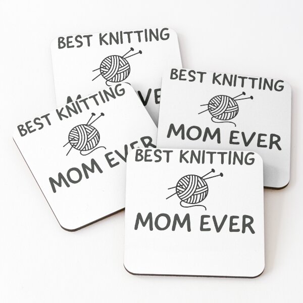 Item preview, Best knitting mom ever  designed and sold by Bakr122.