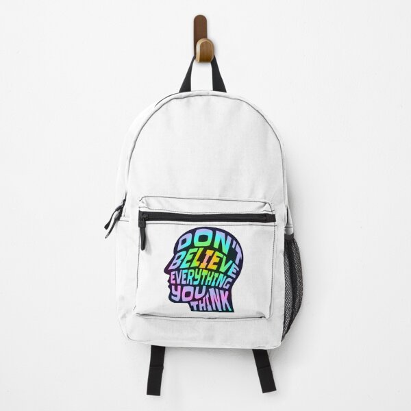 Item preview, Dont Believe Everything You Think 6 - Inspirational Quotes Typography designed and sold by Cawaiico.