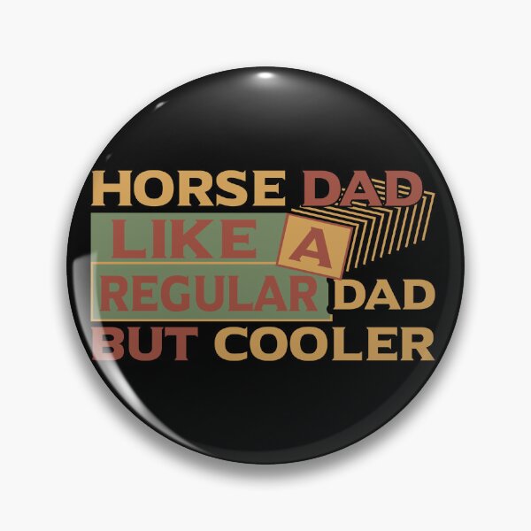 Item preview, Horse Dad Like A Regular Dad But Cooler Vintage Look For Good Old Fathers designed and sold by SimpleAndGreat.