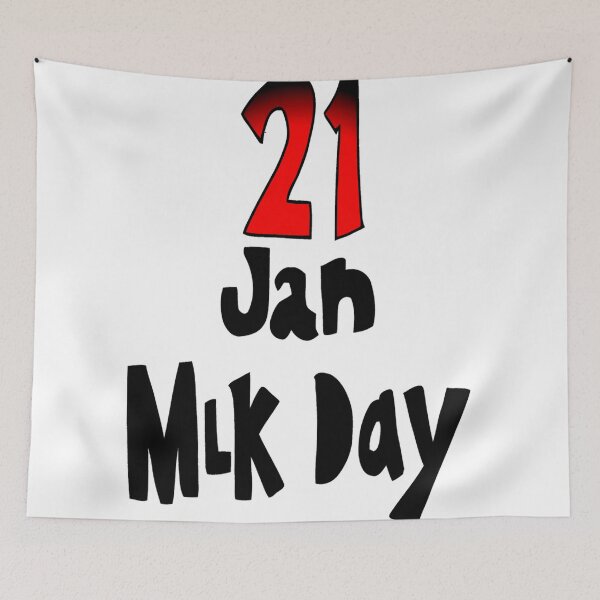 Item preview, 21 Jan MLK day  designed and sold by The Happiness Market .