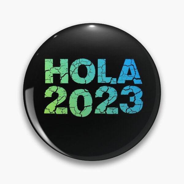 Item preview, Hola 2023 año - spanish mexican greetings - Hello 2023 Welcome 2023 designed and sold by ALLURE-minimal.