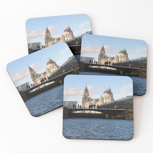 Item preview, Liverpool Pier Head from Albert Dock designed and sold by Anna Fairley Nielsson.