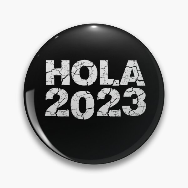 Item preview, Hola 2023 año - spanish mexican greetings - Hello 2023 Welcome 2023 designed and sold by ALLURE-minimal.