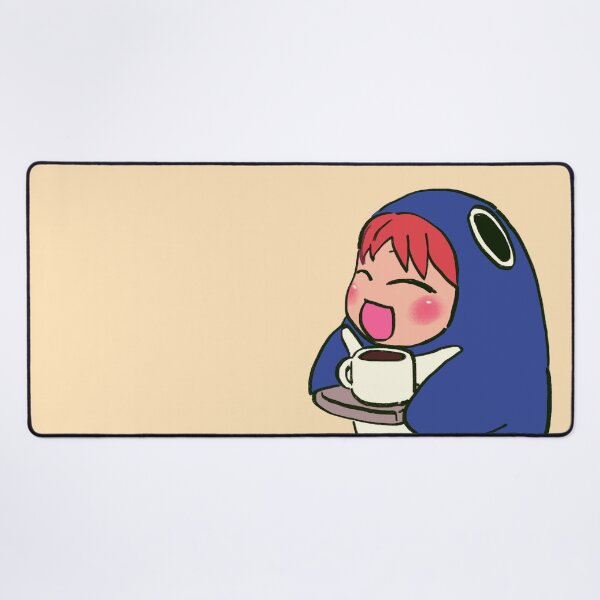 Item preview, I draw cafe penguin mascot chiyo chan serving coffee with a tray / azumanga daioh designed and sold by RansRoom.