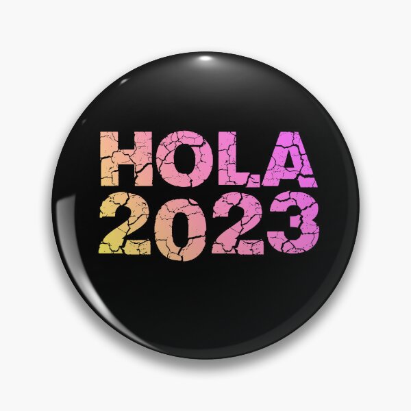 Item preview, Hola 2023 año - spanish mexican greetings - Hello 2023 Welcome 2023 designed and sold by ALLURE-minimal.