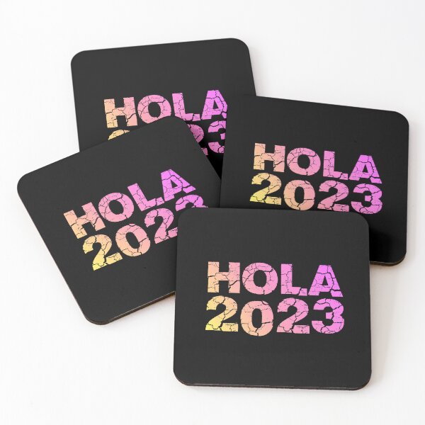 Item preview, Hola 2023 año - spanish mexican greetings - Hello 2023 Welcome 2023 designed and sold by ALLURE-minimal.