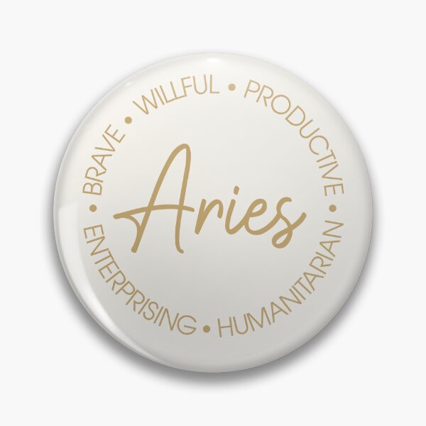 Item preview, Aries characteristics. designed and sold by Pligo.