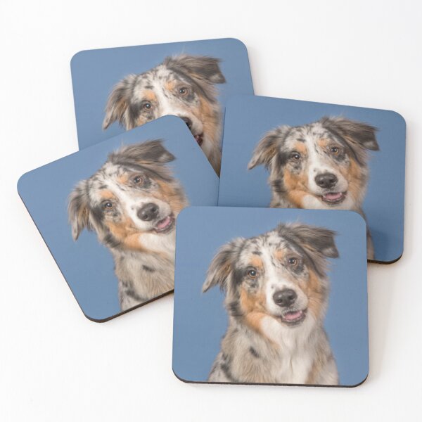 Item preview, Australian Shepherd Best Friend Dog Portrait, Berger Australien designed and sold by DesignVertex.