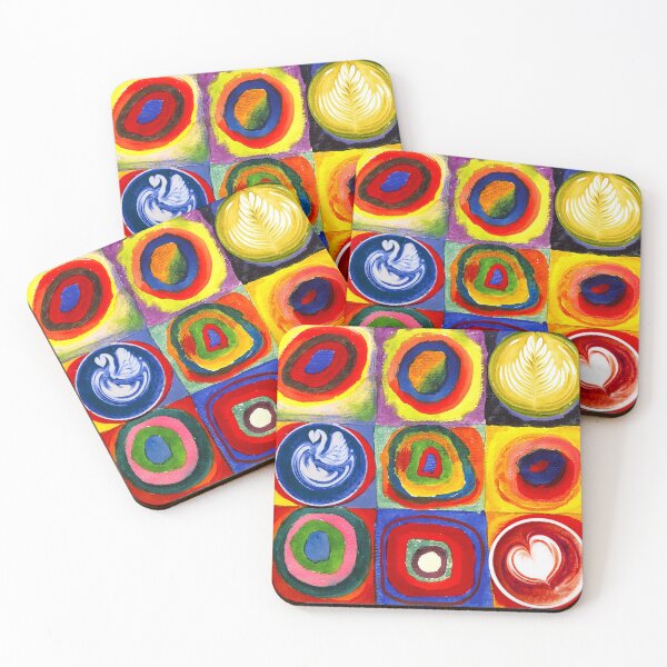 Item preview, Kandinsky Color Coffee Study designed and sold by Art & Coffee.