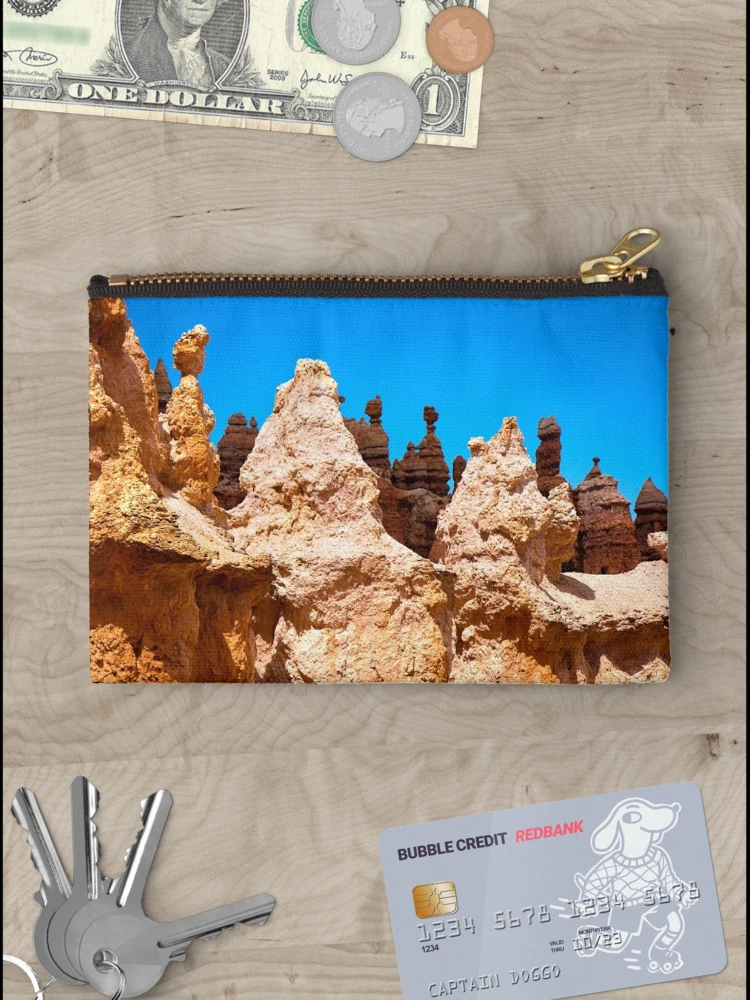 Thumbnail 3 of 4, Zipper Pouch, Hoodoos designed and sold by The Studio Red.