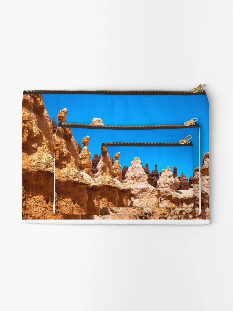 Thumbnail 2 of 4, Zipper Pouch, Hoodoos designed and sold by The Studio Red.