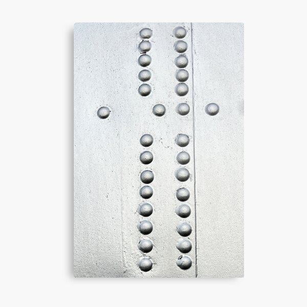 Aperçu de l'œuvre Détail de la peau de l'avion en aluminium créée et vendue par Londonimages.