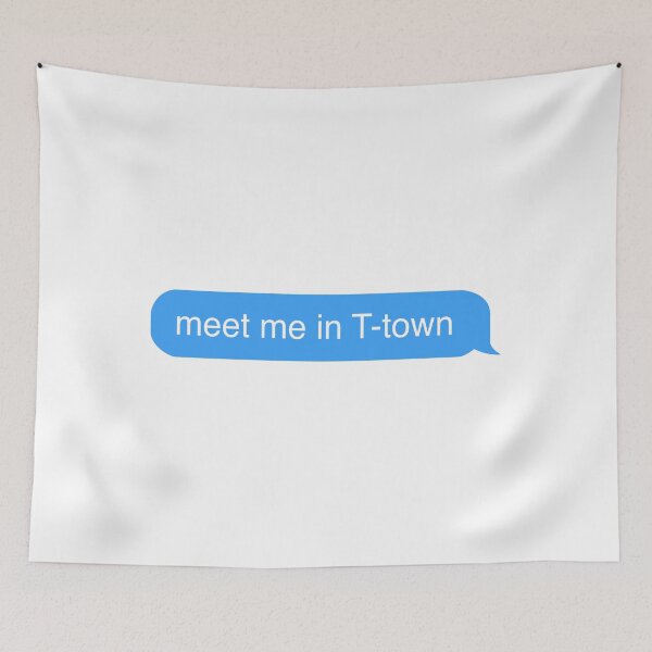 Item preview, meet me in ttown imessage designed and sold by Maple Design Studio.
