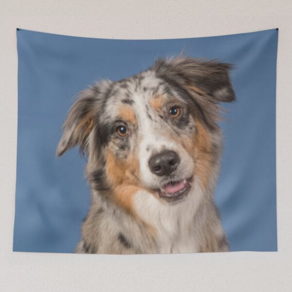 Item preview, Australian Shepherd Best Friend Dog Portrait, Berger Australien designed and sold by DesignVertex.