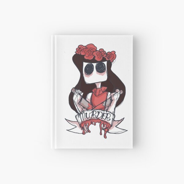 Pastel Knife Girl Hardcover Journal
