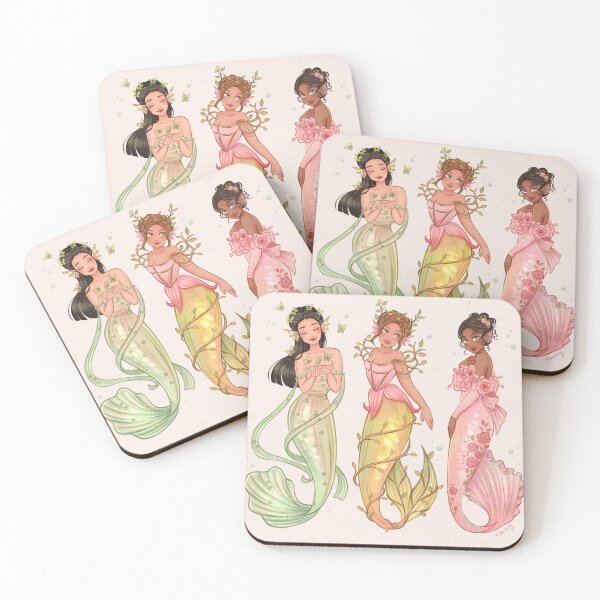Item preview, Nature mermaids designed and sold by artbykika.