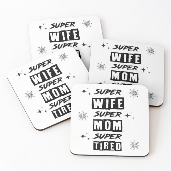Artikelvorschau, Super-Ehefrau, Super-Mutter, Super-Müde entworfen und verkauft von AK-BOUTIQUE.