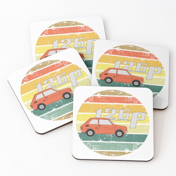 Item preview, Circle Orange Fiat 126p designed and sold by crazymel.