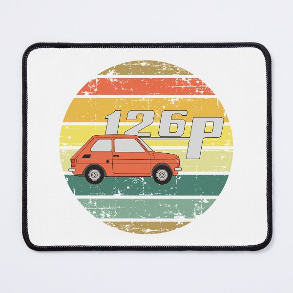 Item preview, Circle Orange Fiat 126p designed and sold by crazymel.
