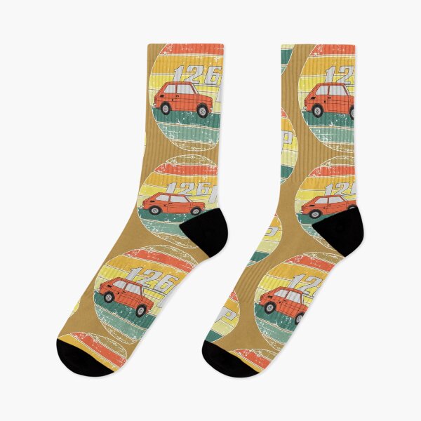 Item preview, Circle Orange Fiat 126p designed and sold by crazymel.