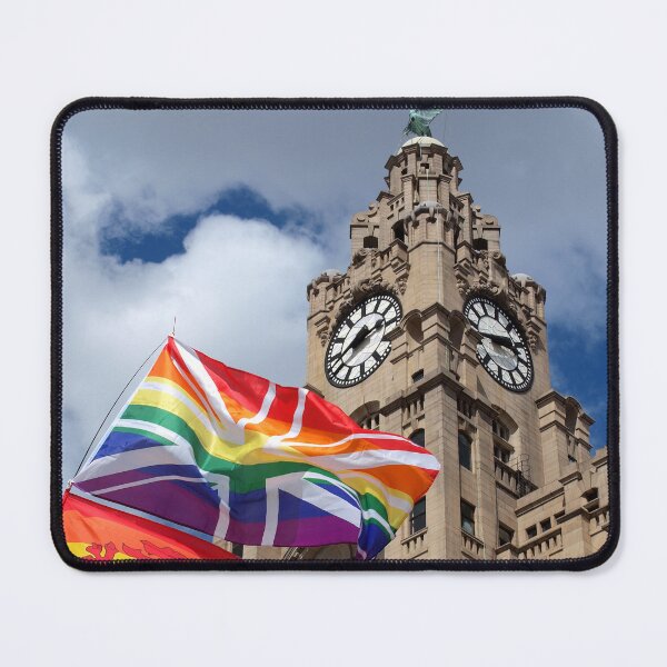 Item preview, Liver Building and Pride Flags designed and sold by Anna Fairley Nielsson.