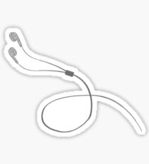 headphones Sticker