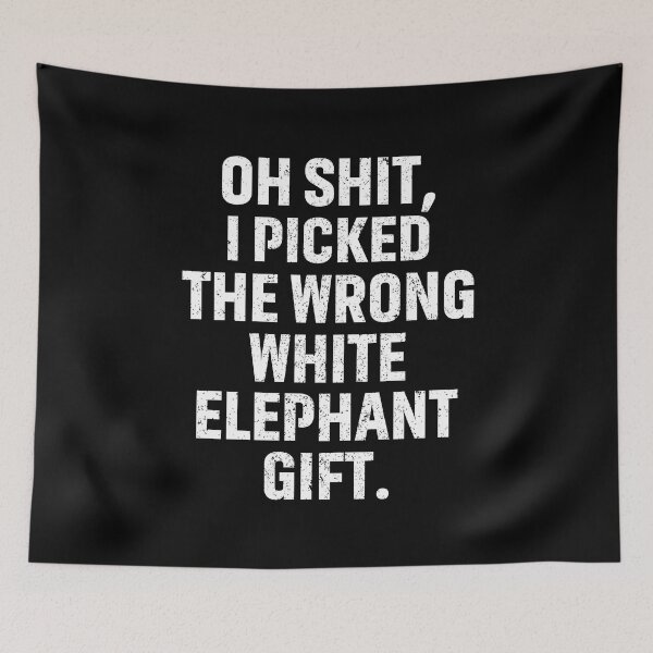 Item preview, Oh Shit Funny White Elephant Gifts for Adults Under 15 20 designed and sold by saifuddin shifat.