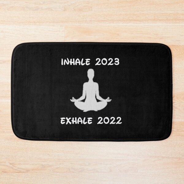 Item preview, Yoga Meditation - inhale 2023, exhale 2022 designed and sold by Just4doglovers.
