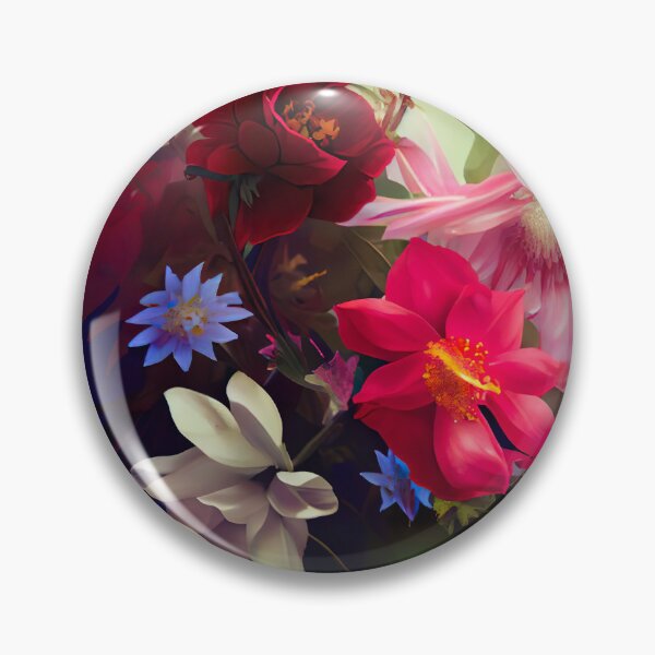Item preview, Jacobean floral designed and sold by PhotoCreationXP.