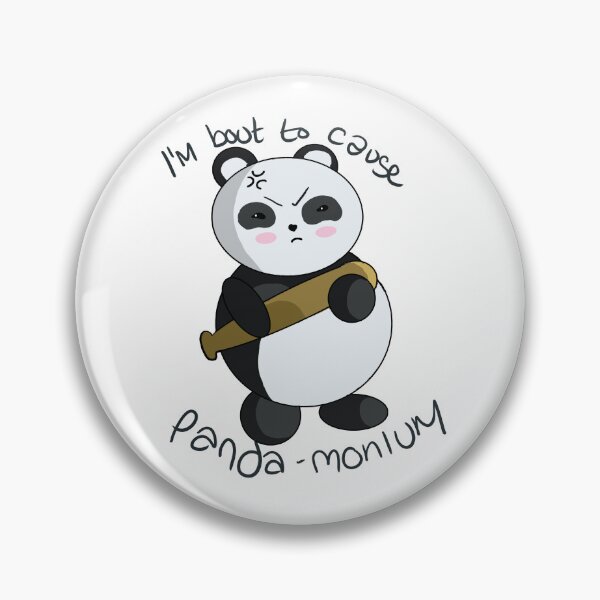 Item preview, I'm about to cause Panda-monium designed and sold by PurrfectPixels.