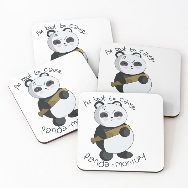 Item preview, I'm about to cause Panda-monium designed and sold by PurrfectPixels.