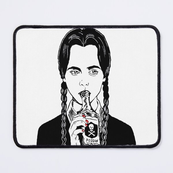 Item preview, wednesday silhouette of the adams family designed and sold by kaliguli.