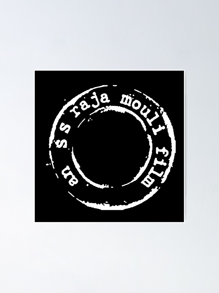 “SS RAJAMOULI FILM” Poster by seriZed | Redbubble
