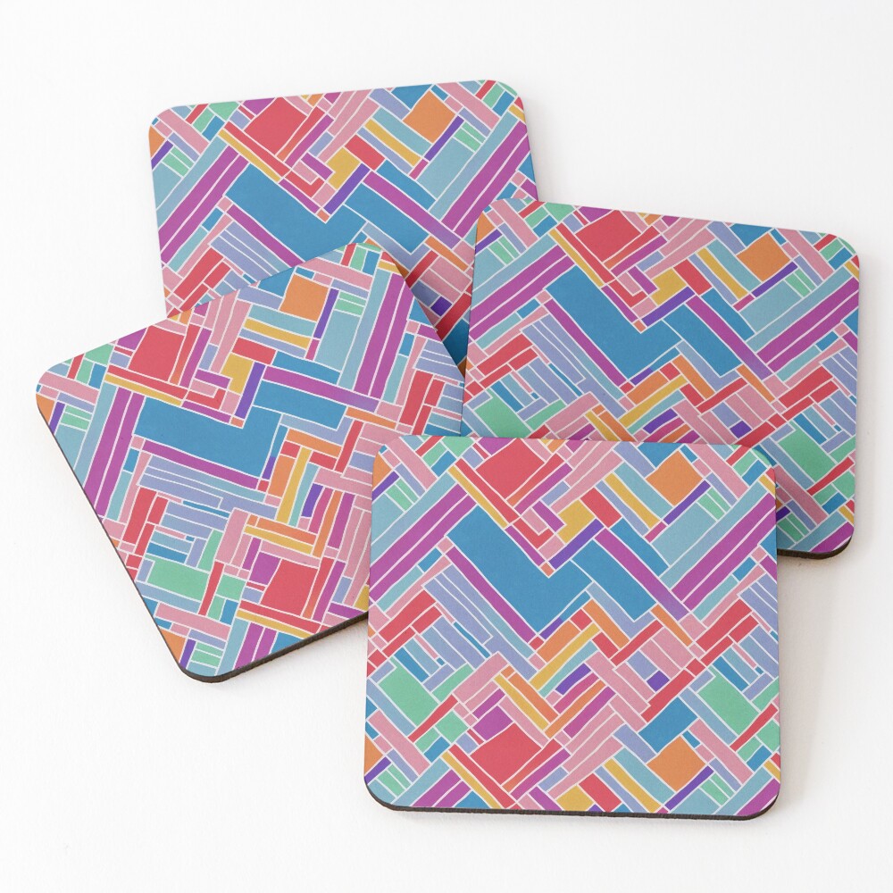 Item preview, Coasters (Set of 4) designed and sold by AbstractWave.