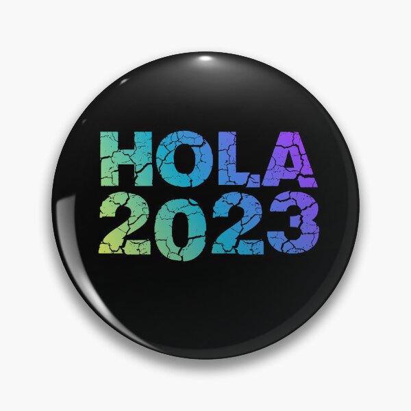 Item preview, Hola 2023 año - spanish mexican greetings - Hello 2023 Welcome 2023 designed and sold by ALLURE-minimal.