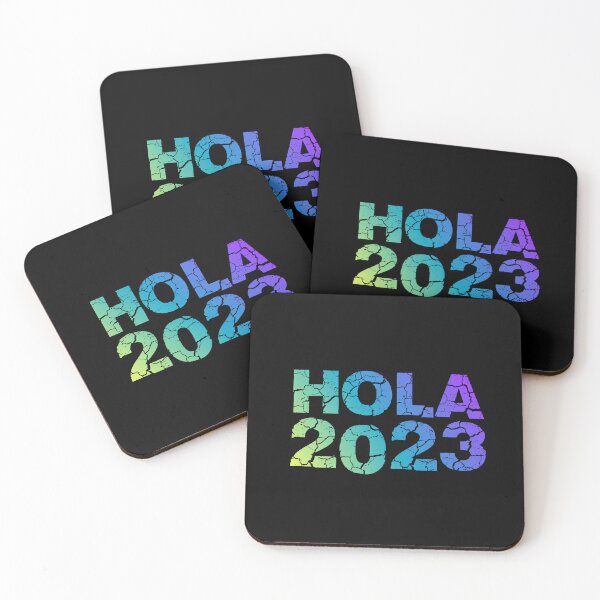 Item preview, Hola 2023 año - spanish mexican greetings - Hello 2023 Welcome 2023 designed and sold by ALLURE-minimal.