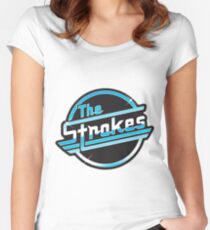 THE STROKES Women's Fitted Scoop T-Shirt