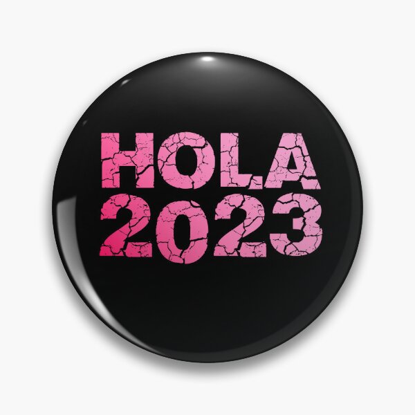 Item preview, Hola 2023 año - spanish mexican greetings - Hello 2023 Welcome 2023 designed and sold by ALLURE-minimal.