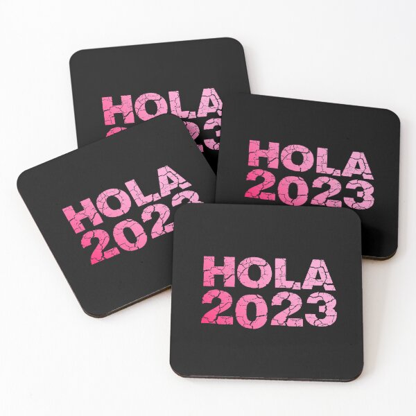 Item preview, Hola 2023 año - spanish mexican greetings - Hello 2023 Welcome 2023 designed and sold by ALLURE-minimal.
