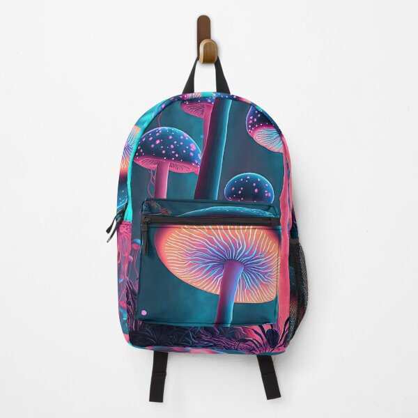 Item preview, Glowing psychedelic mushrooms designed and sold by mrlongfield.