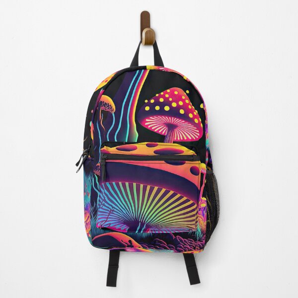 Item preview, Glowing psychedelic mushrooms designed and sold by mrlongfield.