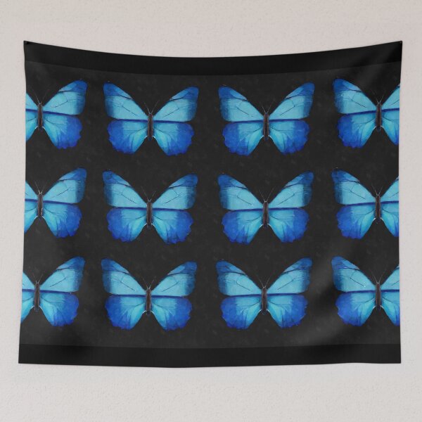 Item preview, Butterflies in black backround painting designed and sold by Lacasadellora.