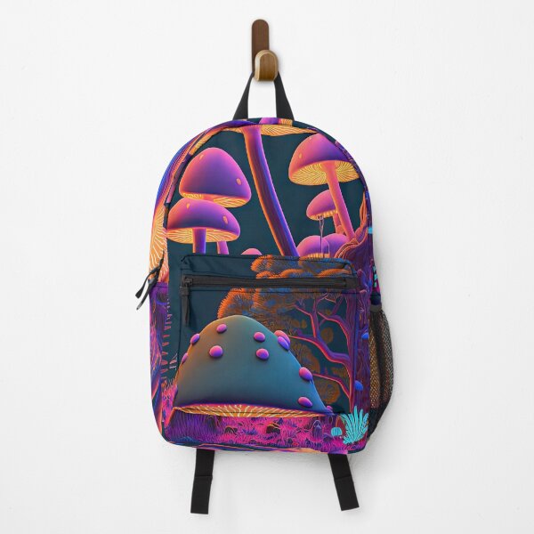 Item preview, Glowing psychedelic mushrooms designed and sold by mrlongfield.