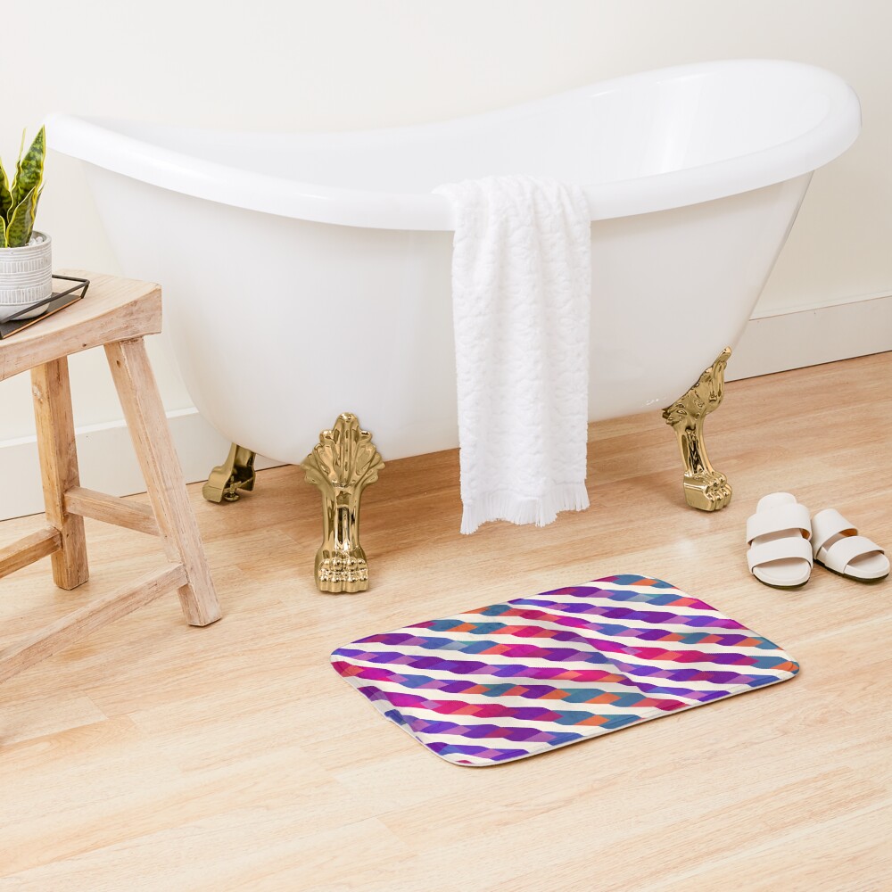 Item preview, Bath Mat designed and sold by AbstractWave.
